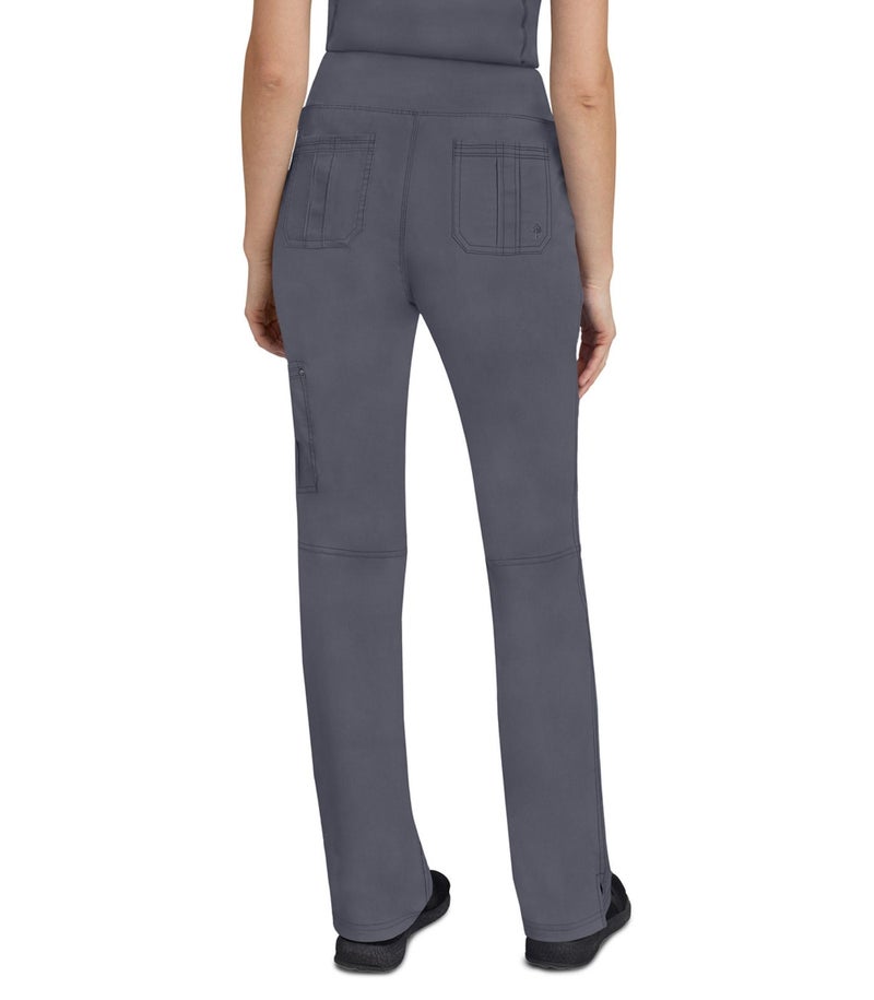 Healing Hands Women's Scrub Pant Tori Cargo Bottoms with 5 Pockets and 2-Way Stretch Fabric 9133, S, Pewter - Image 2